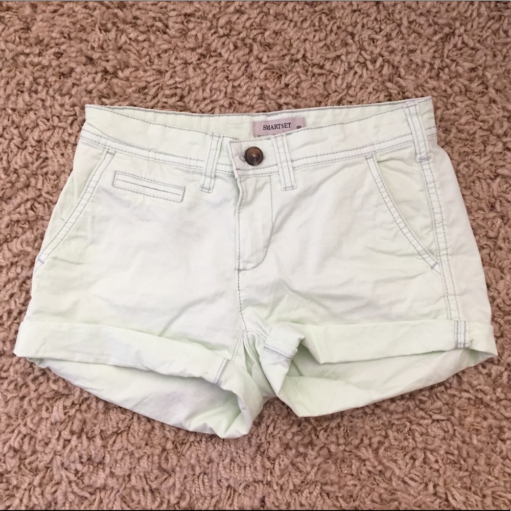 Mint Green Shorts